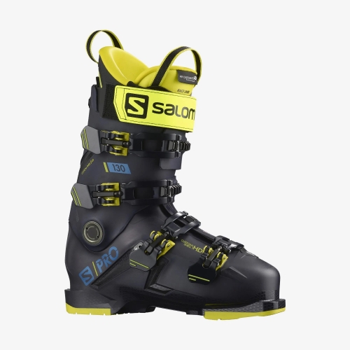 Buty narciarskie Salomon S/PRO 130 GW Night Sky / Safety Yellow / Medieval Blue